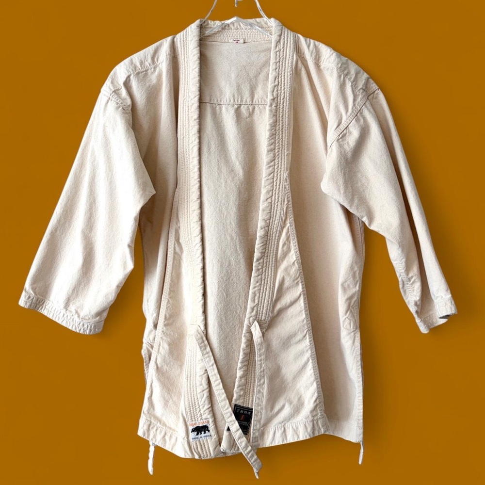 1970s Samsun Korea Dobok Gi Tai Kwan Do Uniform Jacket